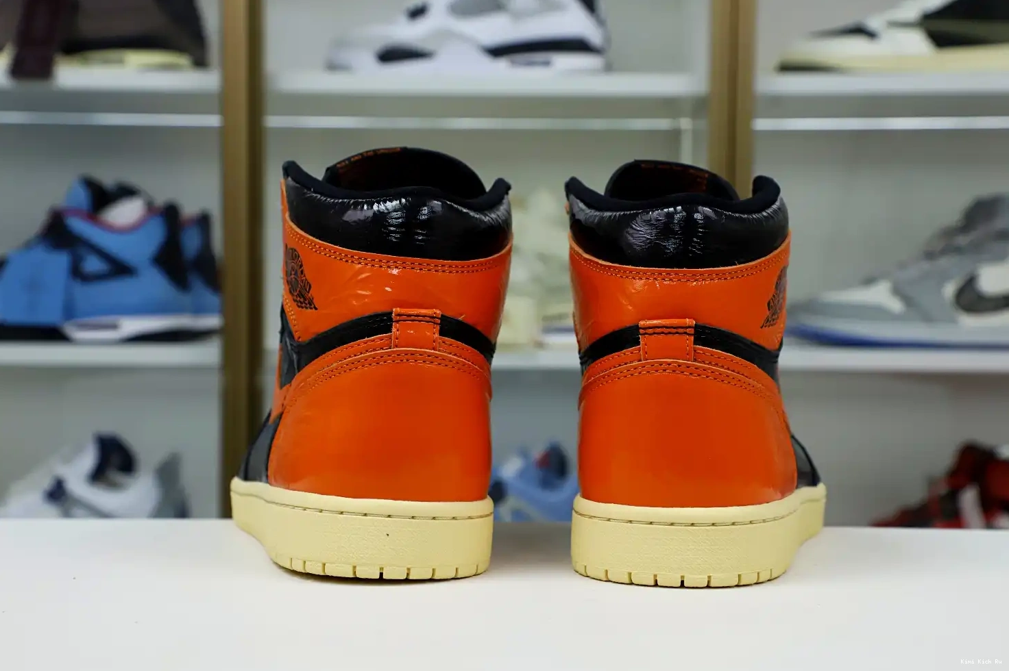 BACKBOARD RETRO AIR OG JORDAN HIGH 1 Kimikick 'SHATTERED 3.0' 0530